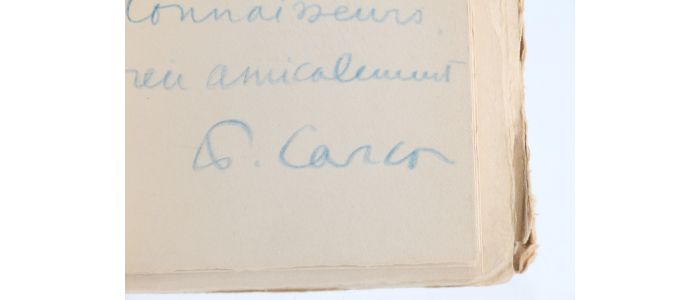 CARCO : L'Amour vénal - Autographe, Edition Originale - Edition-Originale.com