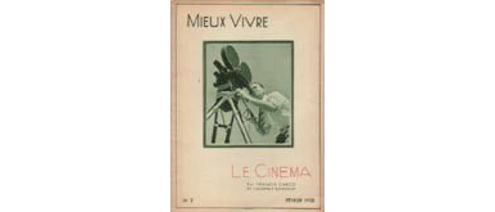 CARCO : Le cinéma - In Mieux vivre n°2 - Prima edizione - Edition-Originale.com