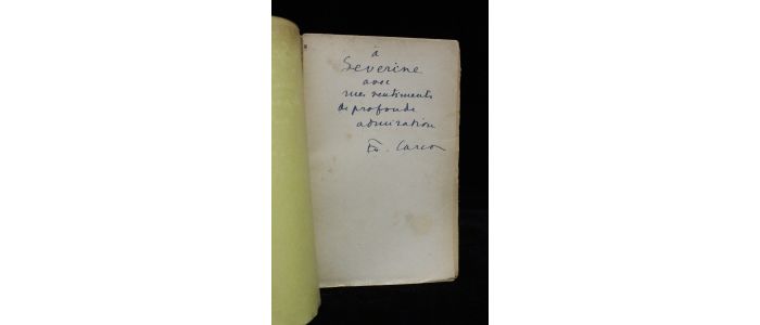 CARCO : L'équipe, roman des fortifs - Signed book, First edition - Edition-Originale.com