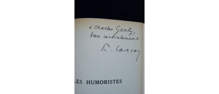 CARCO : Les humoristes - Libro autografato, Prima edizione - Edition-Originale.com