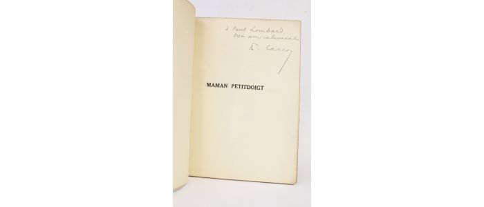 CARCO : Maman Petitdoigt - Signed book, First edition - Edition-Originale.com