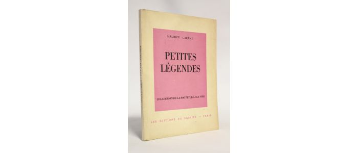 CAREME : Petites légendes - First edition - Edition-Originale.com