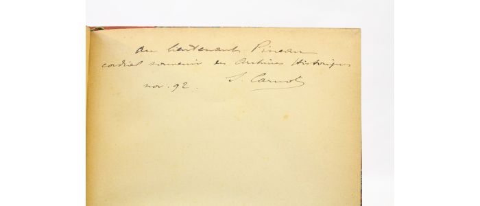 CARNOT : Le drapeau du 27ème régiment d'infanterie - Signed book, First edition - Edition-Originale.com