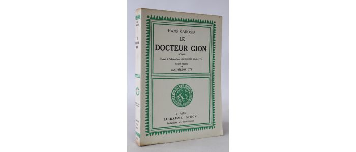 CAROSSA : Le docteur Gion - Prima edizione - Edition-Originale.com