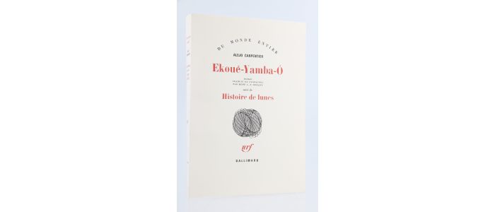 CARPENTIER : Ekoué-Yamba-O - First edition - Edition-Originale.com