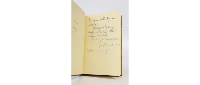 CARRERA-ANDRADE : Rol de la manzana - Signed book, First edition - Edition-Originale.com