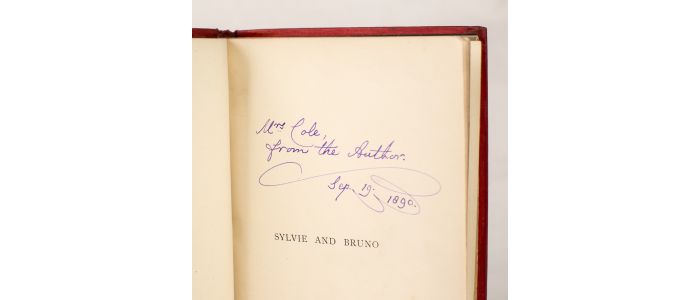 CARROLL : Sylvie and Bruno - Autographe, Edition Originale - Edition-Originale.com