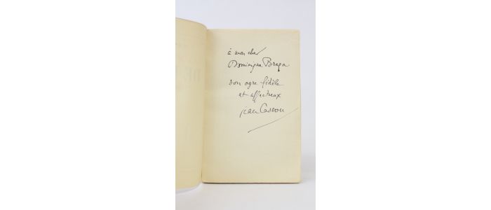 CASSOU : Les massacres de Paris - Autographe, Edition Originale - Edition-Originale.com