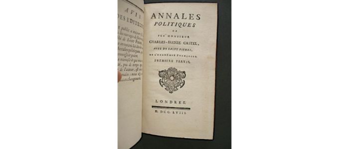 CASTEL : Annales politiques - Edition-Originale.com