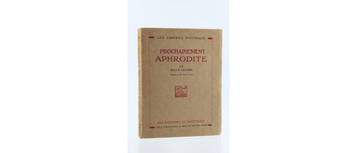 CATHER : Prochainement Aphrodite - Prima edizione - Edition-Originale.com