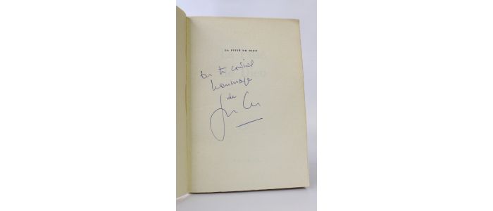CAU : La pitié de dieu - Signed book, First edition - Edition-Originale.com