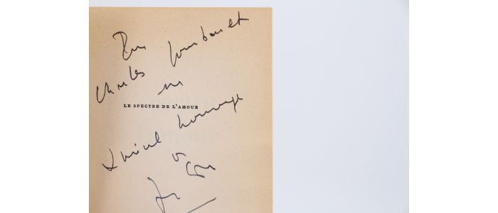 CAU : Le spectre de l'amour - Signed book, First edition - Edition-Originale.com