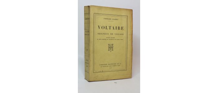 CAUSSY : Voltaire seigneur de village - Signed book, First edition - Edition-Originale.com