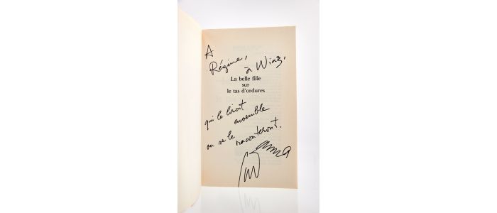 CAVANNA : La belle fille sur le tas d'ordures - Signed book, First edition - Edition-Originale.com