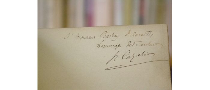CAZALIS : L'illusion - Autographe, Edition Originale - Edition-Originale.com