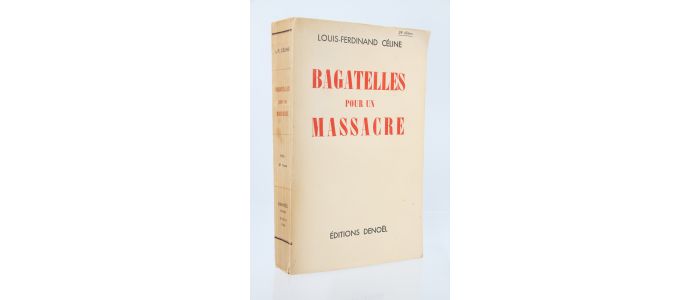 CELINE : Bagatelles pour un massacre - Edition-Originale.com