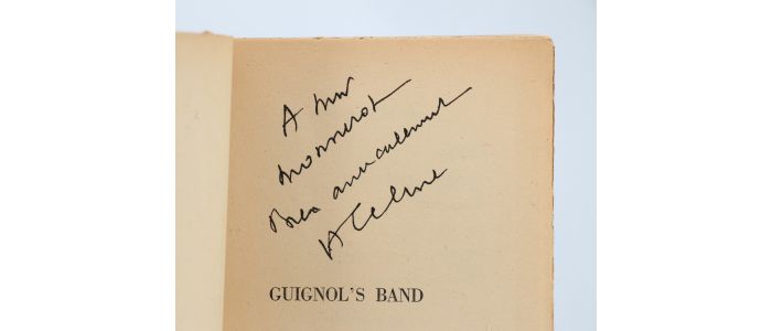 CELINE : Guignol's band - Signed book, First edition - Edition-Originale.com