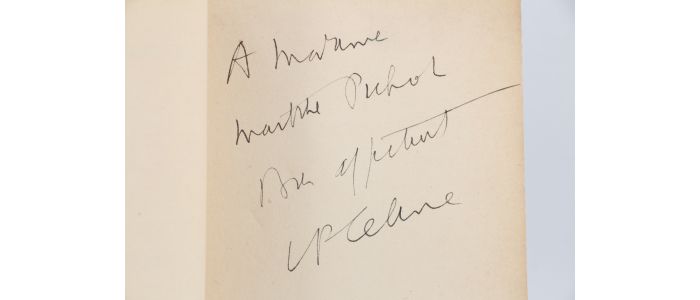 CELINE : Mea culpa suivi de La vie et l'oeuvre de Semmelweis - Libro autografato, Prima edizione - Edition-Originale.com