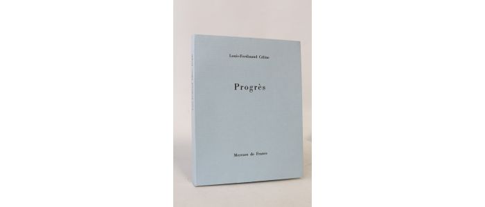 CELINE : Progrès - Erste Ausgabe - Edition-Originale.com