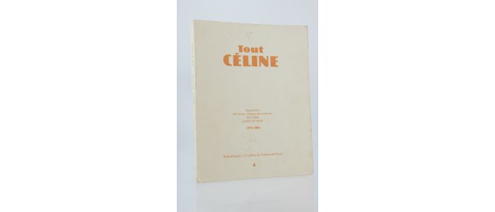 CELINE : Tout Céline  - Edition Originale - Edition-Originale.com