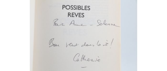 CHABAUD : Possibles rêves - Signiert, Erste Ausgabe - Edition-Originale.com