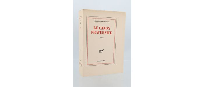 CHABROL : Le canon fraternité - Erste Ausgabe - Edition-Originale.com