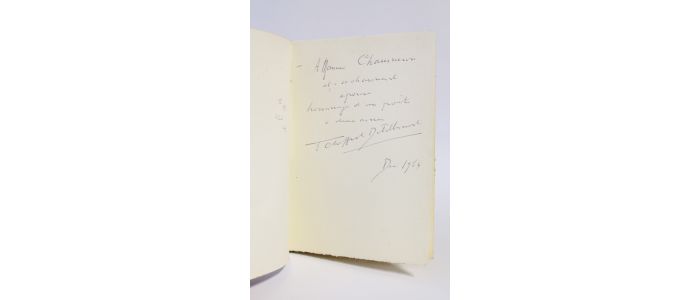 CHAFFIOL-DEBILLEMONT : Rencontres avec moi-même - Signed book, First edition - Edition-Originale.com