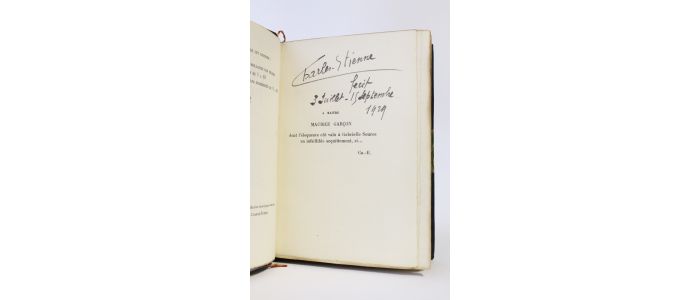 CHARLES-ETIENNE : Manon l'ortie - Signed book, First edition - Edition-Originale.com