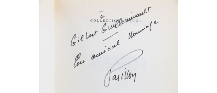 CHARRIERE : Banco - La suite de l'aventure de Papillon - Autographe, Edition Originale - Edition-Originale.com