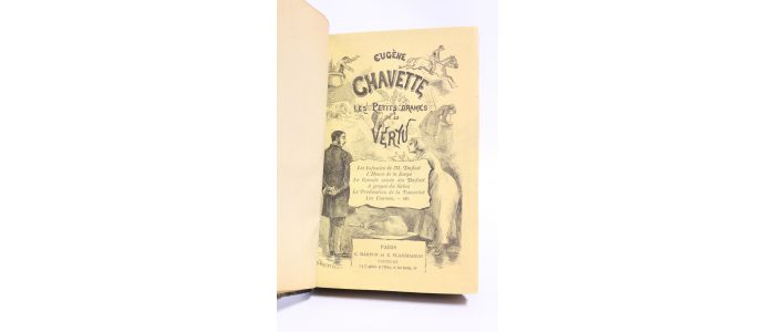 CHAVETTE : Les petits drames de la vertu - Edition Originale - Edition-Originale.com