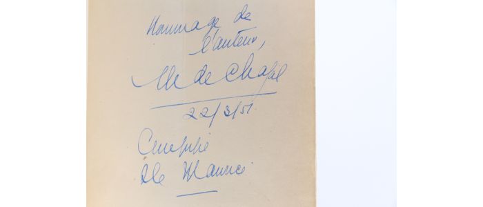 CHAZAL : Mythologie de crève-coeur - Libro autografato, Prima edizione - Edition-Originale.com