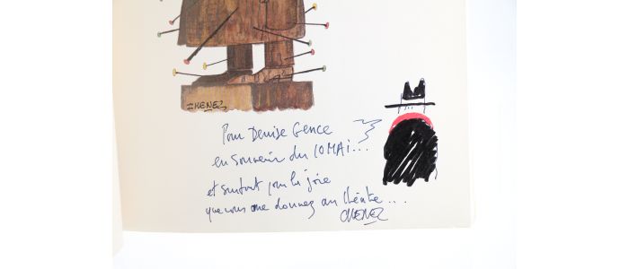 CHENEZ : J'agace... - Signed book, First edition - Edition-Originale.com