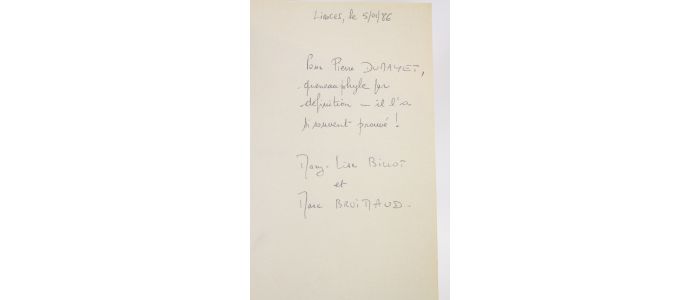 CLANCIER : Queneau aujourd'hui - Signiert, Erste Ausgabe - Edition-Originale.com