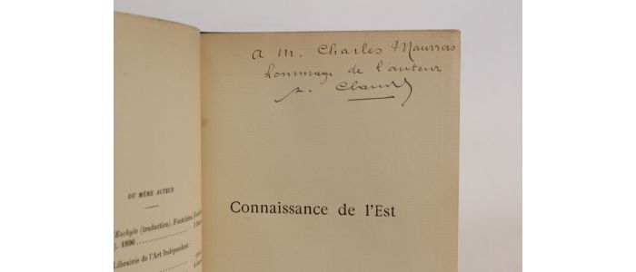 CLAUDEL : Connaissance de l'est - Signiert, Erste Ausgabe - Edition-Originale.com
