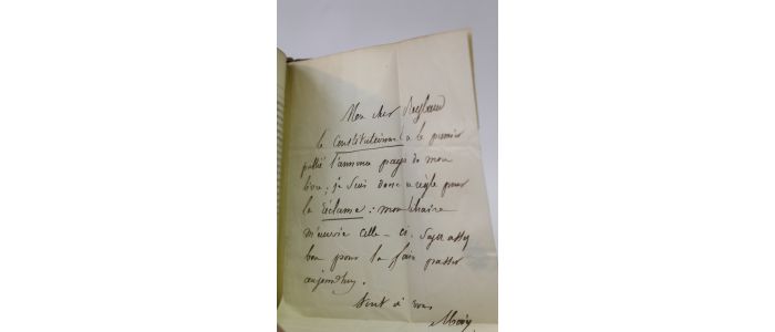 CLAUDIN : Méry, sa vie intime anecdotique et littéraire - Signiert, Erste Ausgabe - Edition-Originale.com