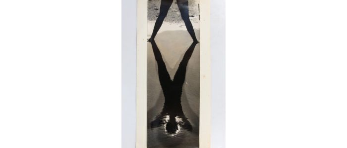 CLERGUE : Photographie originale comportant au verso un long envoi autographe signé présentant ses voeux pour l'année 1967 - Libro autografato, Prima edizione - Edition-Originale.com