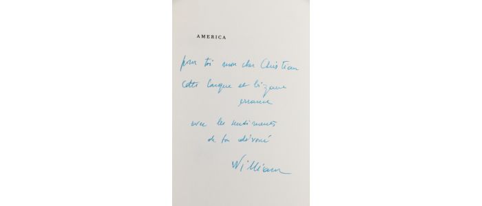 CLIFF : America - Autographe, Edition Originale - Edition-Originale.com