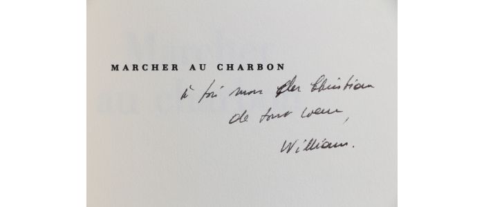 CLIFF : Marcher au charbon - Libro autografato, Prima edizione - Edition-Originale.com