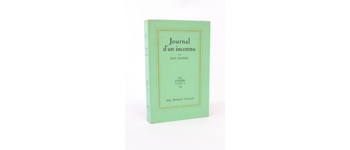 COCTEAU : Journal d'un inconnu - First edition - Edition-Originale.com