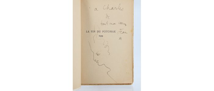 COCTEAU : La fin du Potomak - Autographe, Edition Originale - Edition-Originale.com