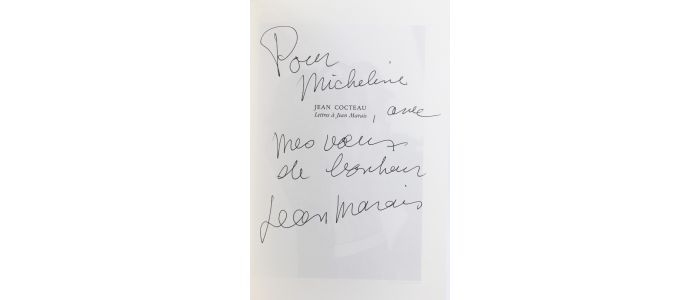 COCTEAU : Lettres à Jean Marais - Autographe, Edition Originale - Edition-Originale.com
