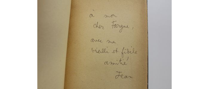 COCTEAU : Orphée tragédie en un acte et un intervalle - Autographe, Edition Originale - Edition-Originale.com