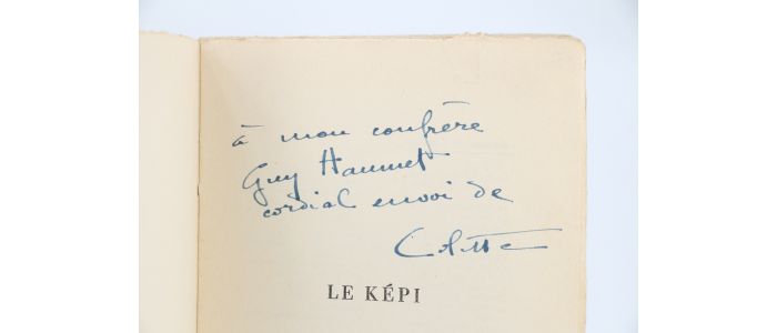 COLETTE : Le képi - Libro autografato, Prima edizione - Edition-Originale.com