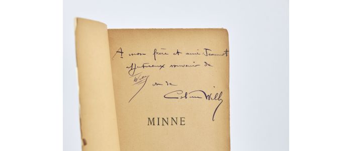 COLETTE : Minne - Autographe, Edition Originale - Edition-Originale.com