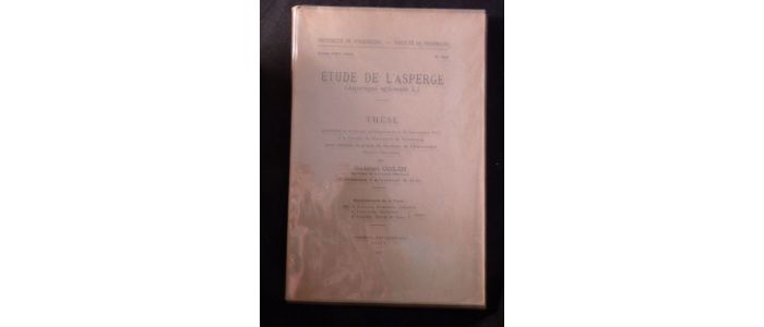 COLIN : Etude de l'asperge - Edition Originale - Edition-Originale.com