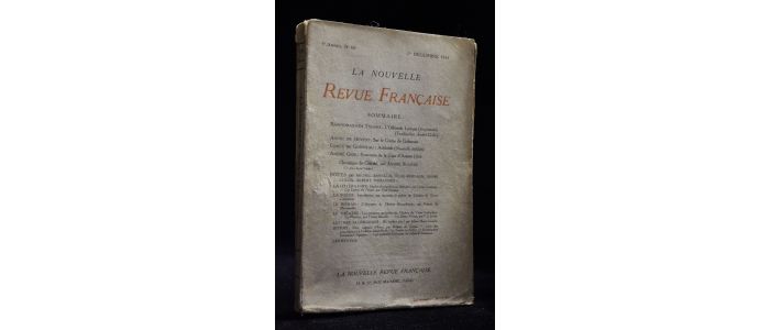 COLLECTIF : La Nouvelle Revue Française N°60 de la 5ème année - First edition - Edition-Originale.com