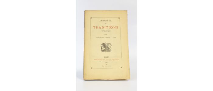 COLLECTIF : Almanach des traditions populaires. Troisième année - First edition - Edition-Originale.com