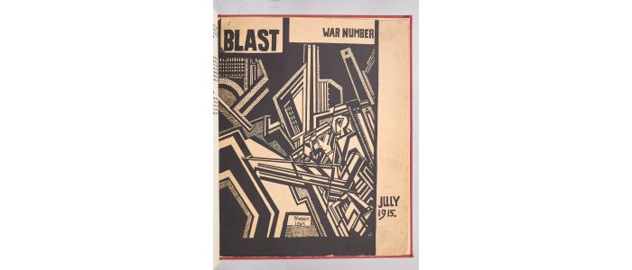 COLLECTIF : Blast - Review of the Great English Vortex, n°1 et 2 June 1914 et July 1915 - First edition - Edition-Originale.com