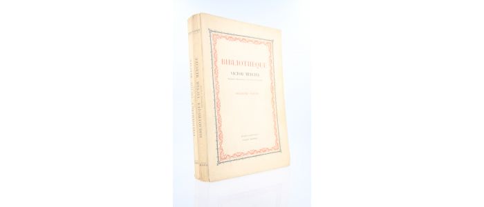 COLLECTIF : Catalogue de la bibliothèque Victor Mercier. Epoque romantique - Epoque moderne - Edition Originale - Edition-Originale.com