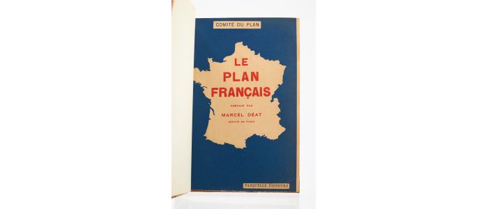 COLLECTIF : Comité du Plan. - Le Plan français. Doctrine et Plan d'Action - Signiert, Erste Ausgabe - Edition-Originale.com